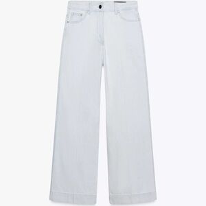 ZARA - ZW High Rise Loose Light Blue Denim Jeans‎ - Size 0